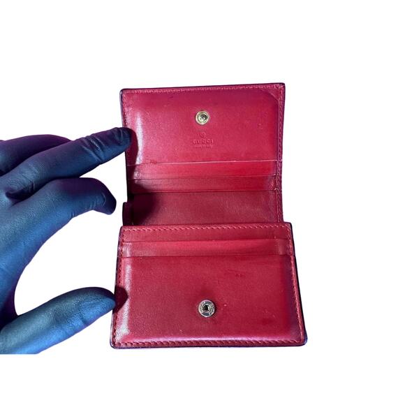 Beautiful Rare GG Gucci 3D Cherry Wallet with Red Interior - Picture 10 of 16
